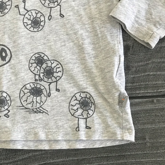 Baby Cute Monster Eyes Long Sleeves Shirt - Picture 3 of 5